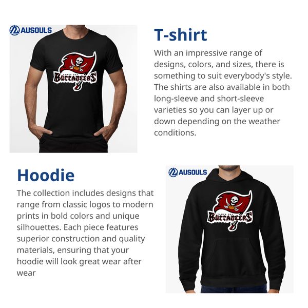 Ausouls's types of shirt - T-shirt and Hoodie