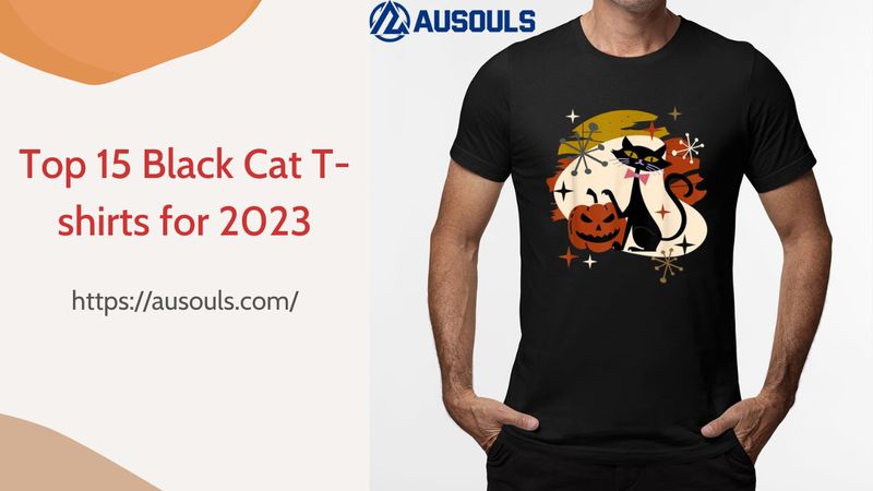 Top 15 Black Cat T-shirts for 2023
