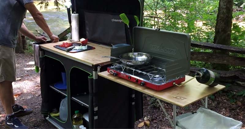 Cool camp kitchen