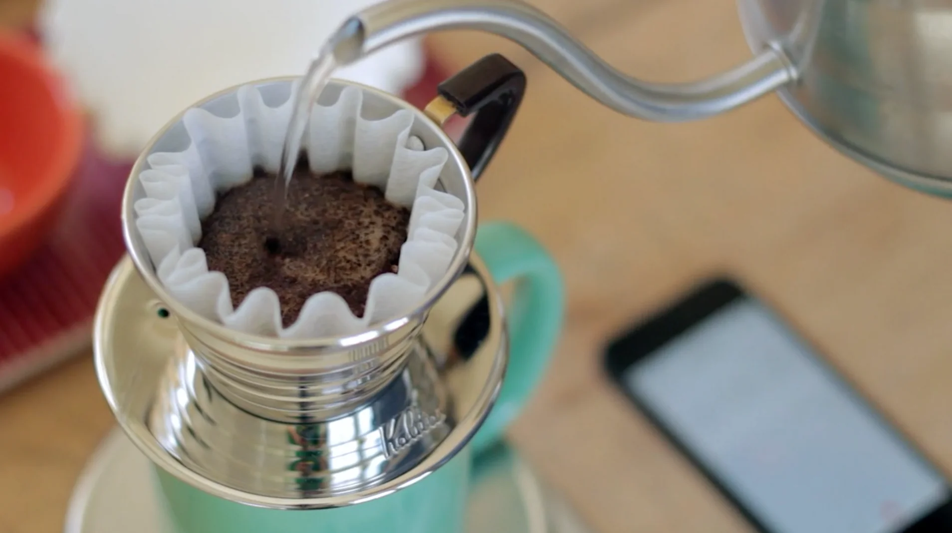 One-person pour-over