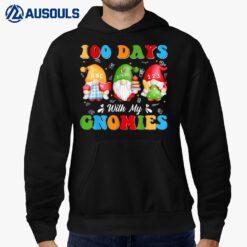 100 Days With My Gnomies 100th Day Of School Gnome Lovers Hoodie