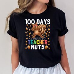 100 Days of Driving My Teacher Nuts Dabbing Squirrel School T-Shirt