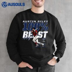 100 Percent Beast Austin Riley Atlanta MLBPA Sweatshirt