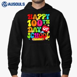 100th Day Of School Teachers Costume 100 Days Students Kids Hoodie