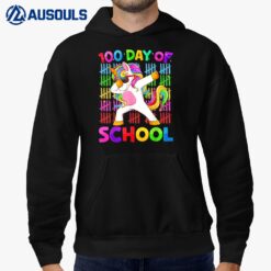 100th Day of School Unicorn Girls Costume 100 Magical Days Hoodie