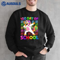 100th Day of School Unicorn Girls Costume 100 Magical Days Sweatshirt