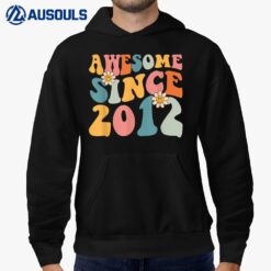 10th Birthday Gifts Awesome Since 2012 10 Years Old Boy Girl Hoodie