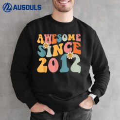 10th Birthday Gifts Awesome Since 2012 10 Years Old Boy Girl Sweatshirt