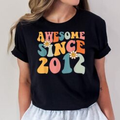 10th Birthday Gifts Awesome Since 2012 10 Years Old Boy Girl T-Shirt