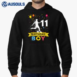 11 Year Old Birthday Boy Soccer 11th Birthday Boy Hoodie