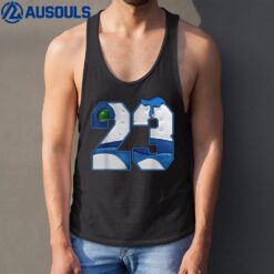 13 Retro French Blue Number 23 Bel Air French Blue 13s Tank Top