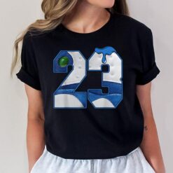 13 Retro French Blue Number 23 Bel Air French Blue 13s T-Shirt