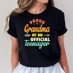 13th Birthday Proud Grandma Official Teenager 13 Years Old T-Shirt