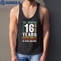 16 Year Old 16th Birthday Gift Boys Girls Official nager Tank Top