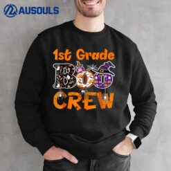 1st Grade Boo Crew Teacher Student Funny Halloween 2022 Sweatshirt