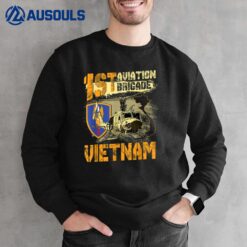 1st aviation brigade Vietnam Veteran Pilot Door Gunner Sweatshirt