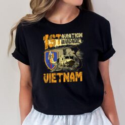 1st aviation brigade Vietnam Veteran Pilot Door Gunner T-Shirt