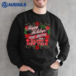 2022 Happy New Year Christmas Day Family Group Holidays Sweatshirt