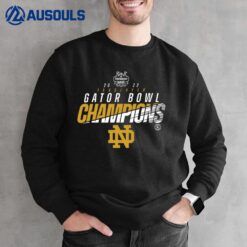 2022 NCAA Notre Dame Fighting Irish TaxSlayer Gator Bowl Champions Sweatshirt