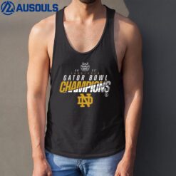 2022 NCAA Notre Dame Fighting Irish TaxSlayer Gator Bowl Champions Tank Top