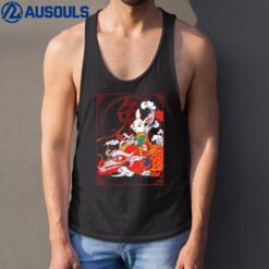 2023 Calligraphy Dragon Fly Year of The Rabbit Zodiac Kids Tank Top