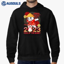 2023 Year Of The Rabbit Dabbing Chinese New Year 2023 Gifts Hoodie