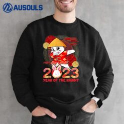 2023 Year Of The Rabbit Dabbing Chinese New Year 2023 Gifts Sweatshirt