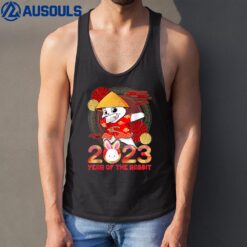 2023 Year Of The Rabbit Dabbing Chinese New Year 2023 Gifts Tank Top