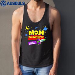 2 Year Old Two Infinity And Beyond 2nd Birthday For Mom Tank Top