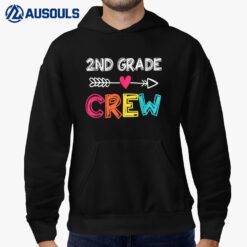 2nd Grade Teacher Back To School 2nd Grade Crew Hoodie