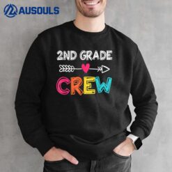 2nd Grade Teacher Back To School 2nd Grade Crew Sweatshirt