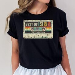 34 Year Old Gifts Vintage 1988 Limited Edition 34th Birthday T-Shirt