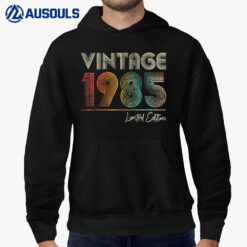 38 Years Old Vintage 1985 38th Birthday Gifts Hoodie