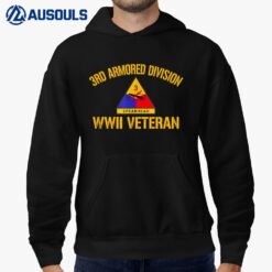 3rd Armored Division (3rd AD) WW2 Veteran Hoodie