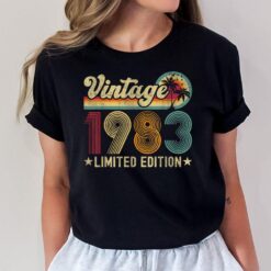 40 Year Old Vintage 1983 40th Birthday Gifts T-Shirt