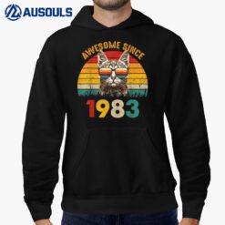 40 Years Old Vintage 1983 Limited Edition 40th Birthday Gift Hoodie