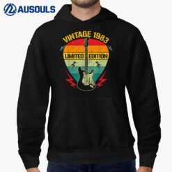 40 Years Old Vintage 1983 Limited Edition 40th Birthday Gift Hoodie