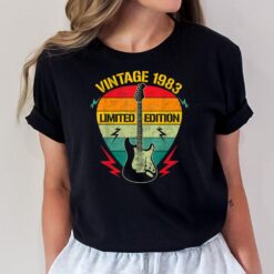 40 Years Old Vintage 1983 Limited Edition 40th Birthday Gift T-Shirt