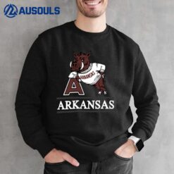 47 Arkansas Razorbacks Red Fineline Sweatshirt