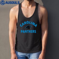 47 Brand Double Back Scrum Carolina Panthers Tank Top