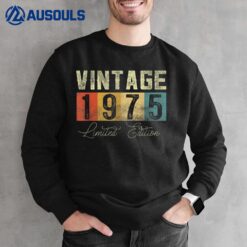 47 Ysr Old Gift Vintage 1975 Limited Edition 47th Birthday Sweatshirt