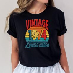 48 Years Old Bday Vintage 1974 Limited Edition 48th Birthday T-Shirt