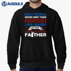 4th Of July Father American Veteran Hoodie