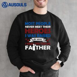 4th Of July Father American Veteran Sweatshirt