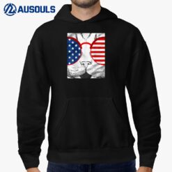 4th Of July Independence Day Cat Hoodie
