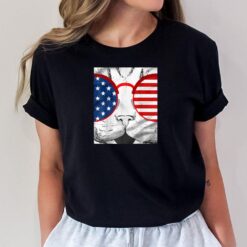 4th Of July Independence Day Cat T-Shirt