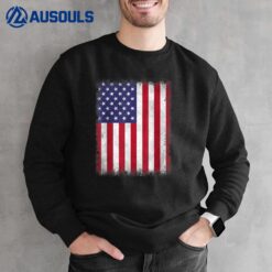 4th Of July Patriotic Fourth Of July US American Flag USA Sweatshirt