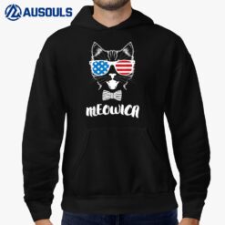 4th of July Meowica Kitty Cat Hoodie