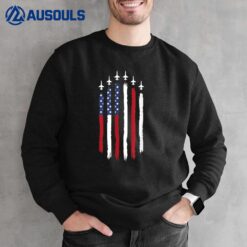 4th of July Red White Blue Sweatshirt