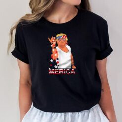 4th of July Trump 'Merica Trump Salt Bae Style Independence T-Shirt